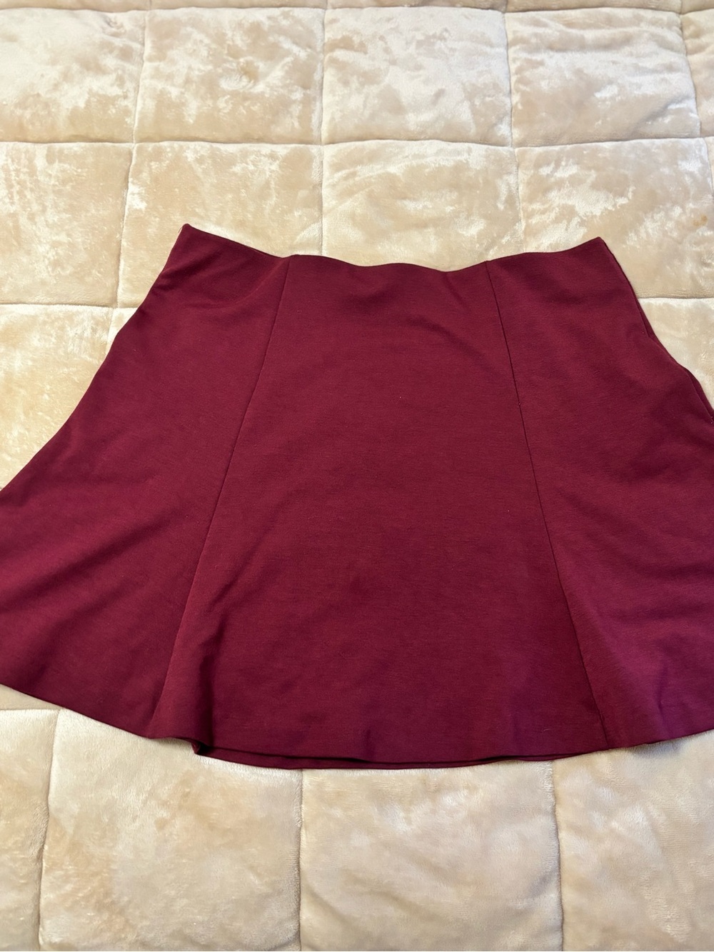 Old Navy Wine Circle Skater Skirt